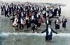 July 2003: The Black Sea at Arcadia Beach, Odessa - Photo by Joe Bangay